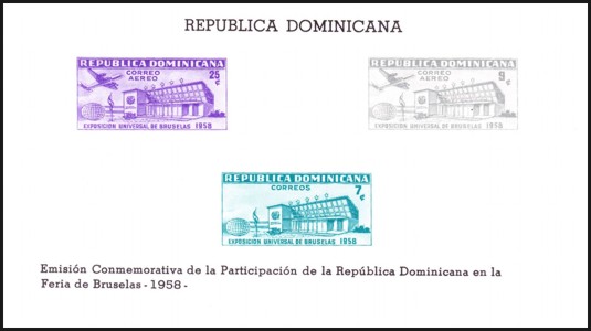 Dominica Rep 669-71=Bl.20