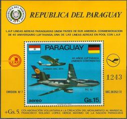 Paraguay 2587 Block 226