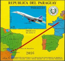 Paraguay 2747 Block 264