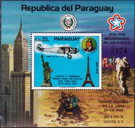 Paraguay 2937=Bl.300