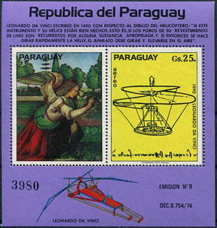 Paraguay 2938 Block 301