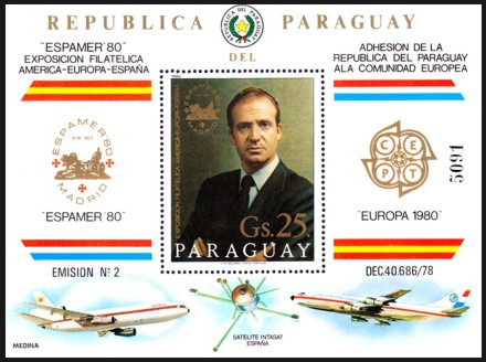 Paraguay 3325=Bl.356
