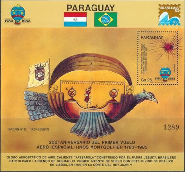 Paraguay 3667 Block 391