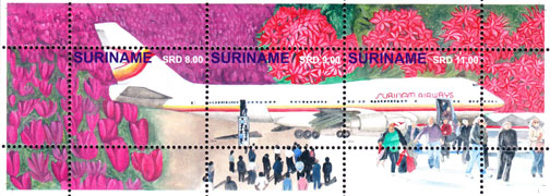 Suriname 2753-55=Bl.119