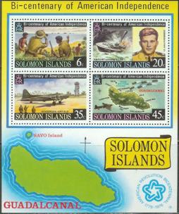 Solomon Inseln 320-21 Block 5