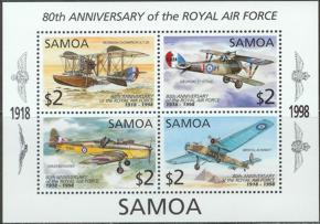 Samoa 885-88 Bl.64