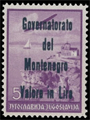 Montenegro Italienische Regentschaft 48b