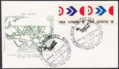 I- 1970.05.02-FDC-ITALIEN